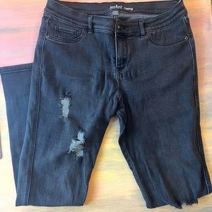 New York & Co. Soho Distressed Jean Leggings